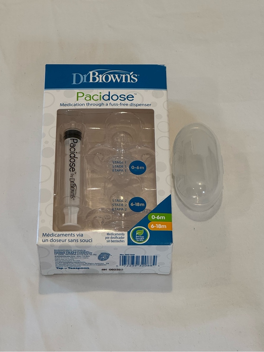 Dr browns pacidose and finger tooth brush
